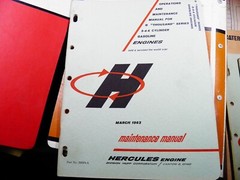 HERCULES G THOUSAND SERIES OPERATION AND MAINTENANCE MANUAL