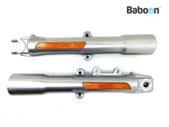 Front Fork Sliders / Outer Harley-Davidson FLSTF Softail Fat Boy 2000-2006