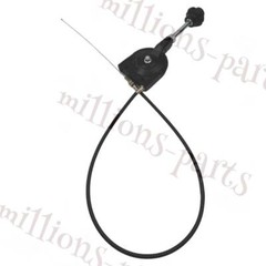 Excavator Throttle Control Cable 40 Inches Manual Throttle Wire