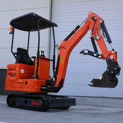 1 Ton Mini Excavator KUBOTA Diesel Digger Pilot System Hydraulic Attachments Kit
