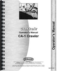 Clarkair CA-1 Crawler Owners Operators Manual