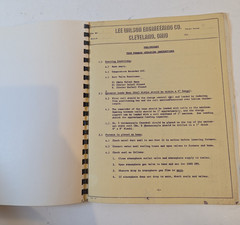 Vintage Operating Manual for Lee Wilson Radiant Tube Fire Annealing Equipment