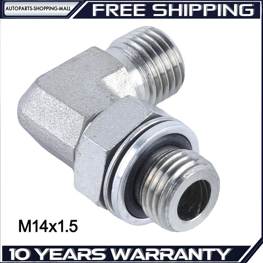M14x1.5 Din 90° Male To Male for Chinese Mini Excavator And Attachments Fitting