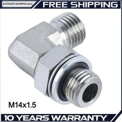 M14x1.5 Din 90° Male To Male for Chinese Mini Excavator And Attachments Fitting