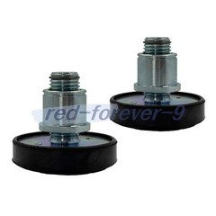 4X Car Lift Rubber tray Heightening Feet Plus High Leg Pads Shaft Diameter 50mm