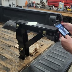 Weld-On Adjustable Boom Attachment – 1/2in Thick Steel for Heavy Duty Tasks