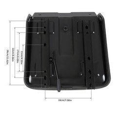 Universal Forklift Seat Adjustable Tractor Seat PU Bulldozer Seat Drainage Hole