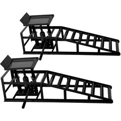 2 Pack 5 Ton Hydraulic Car Service Ramps Lift, Auto Truck Repair Lifting Frame
