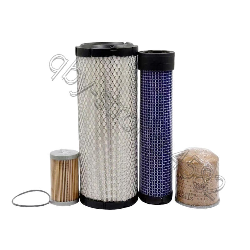 3653390M1 4 Pc. Filter Service Kit Fits Massey Ferguson 1125 1140 1145 1240 1250