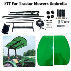 Tuff Top Tractor Canopy 52″ X 52″ For John Deere 2″ x 2″ or 2″ x 3″ ROPS Green