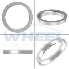 Hub Centric Rings, 71.5 to 60.1 Set of 4, Aluminium OD71.5mm-ID60.1mm