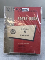 GM Series 71 Engines Detroit Diesel Parts Book Catalog General Motors OEM *Read*