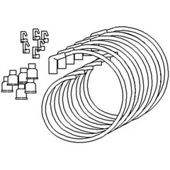 SWS260 6CYL UNIVERSAL TRACTOR SPARK PLUG WIRE SET “FREE SHIPPING”