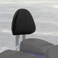 Black Passenger Sissy Bar Pad Fit for Indian Scout 2015-2024