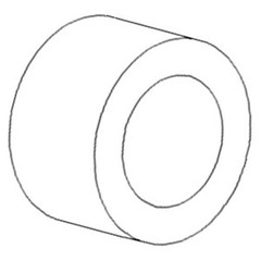 S.40582 Rubber Olive 5/16″ x 3/16″ x 3/16″ Fits Perkins