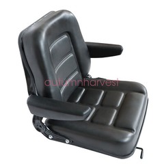 Universal Lawn Mower Tractor Seat Forklift Seat Adjustable With Armrest