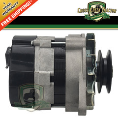1897264M91 Alternator (Lucas Style) w/ Pulley for Massey Ferguson Tractors 240+