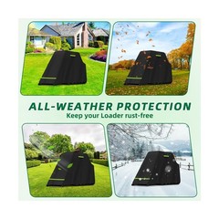 Cabbed Skid Steer Cover – 600D Rain,Snow,UV,Protection Full Skid Steer Cover …