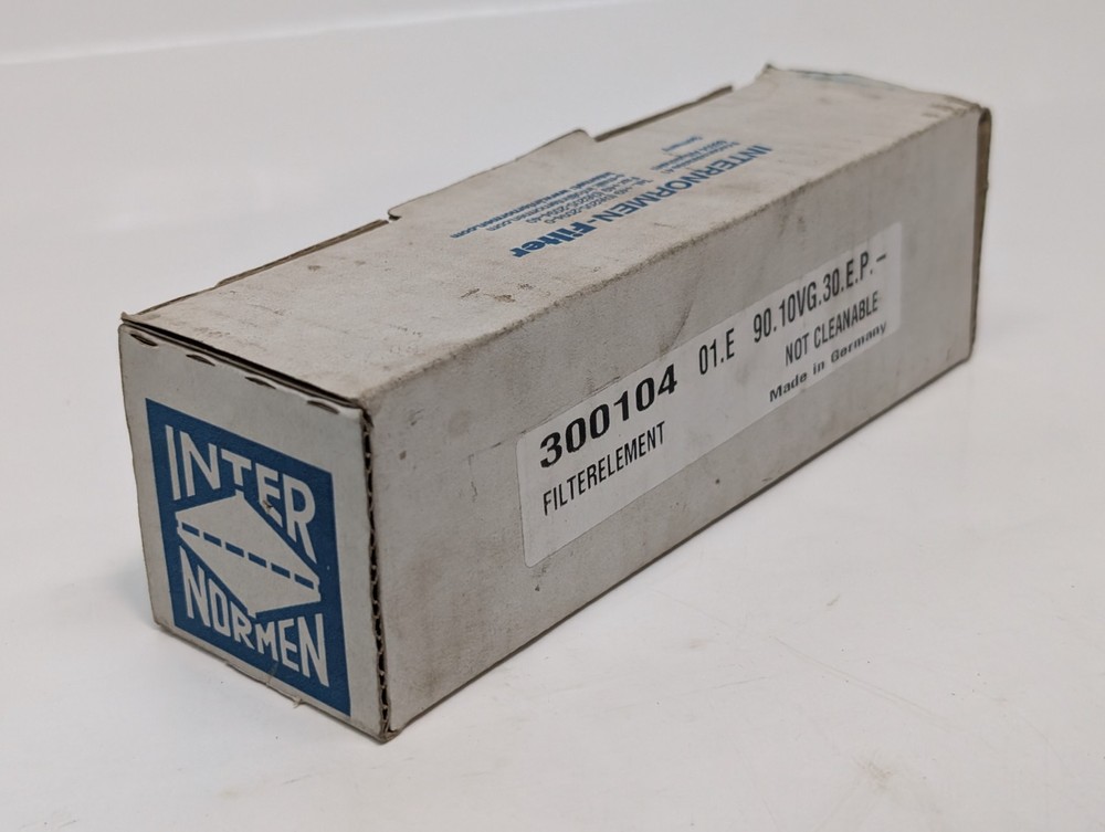 Internormen 300104 Disposable Filter Element 01.E 90.10VG.30.E.P Made in Germany