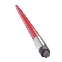 2pcs Hay Bale Spear 43″ 3000 lbs Capacity Spike Fork for Tractors Loaders