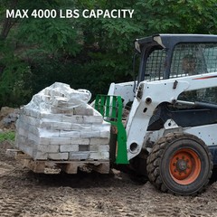 Quick Attach Pallet Fork, 46″Frame 48″ Blades Tractor Loader Attachments