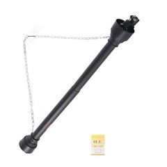 Heavy Duty PTO Shaft 39-55 inch 1-3/8″ 6-Spline x 1 3/8″ Round End for Series 4