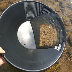Plastic Gold Pan Panning Prospecting Mining Fine Gold River Camping