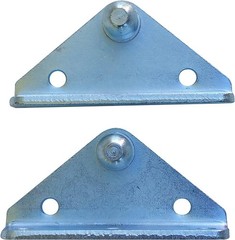 Angled Lift Support Bracket Inside Mount – Zinc Plated 10 Gauge Steel – 10mm …