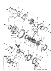 205-27-71520 GEAR RING A FITS KOMATSU PC200-3 PC220-3 TRAVEL REDUCTION