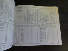 Nissan KH02 Forklift Parts Catalog Manual C-F260U 1994
