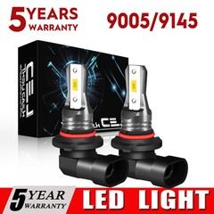 Pair 6000K CSP Hb3 LED Light Bulbs for Massey Ferguson MF 9690, 9790 & 9895