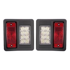 4PCS LED Headlight Tail Light Kit Lamp Assembly For Bobcat Skid Steer Loader