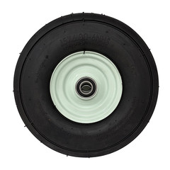 15×6-6 Tedder Tire & Wheel for 25mm (0.98) Axle and 2″ Hub (2 Pack)