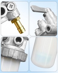 724160-55200 Long Fuel Filter Valve For Yanmar Tractor 1802 2002 2020 2202 2402