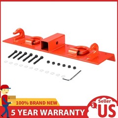 Tractor Grab Hooks, Heavy Duty Bolt On Compact Tractor Bucket Hooks &2″ Receiver