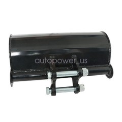 Excavator Plain Bucket Grading Flat Attachment 500mm Fit For Mini Excavators