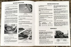 Toro ParkMaster 5 7 9 General Tractor Operators Manual Owners Maintenance Book