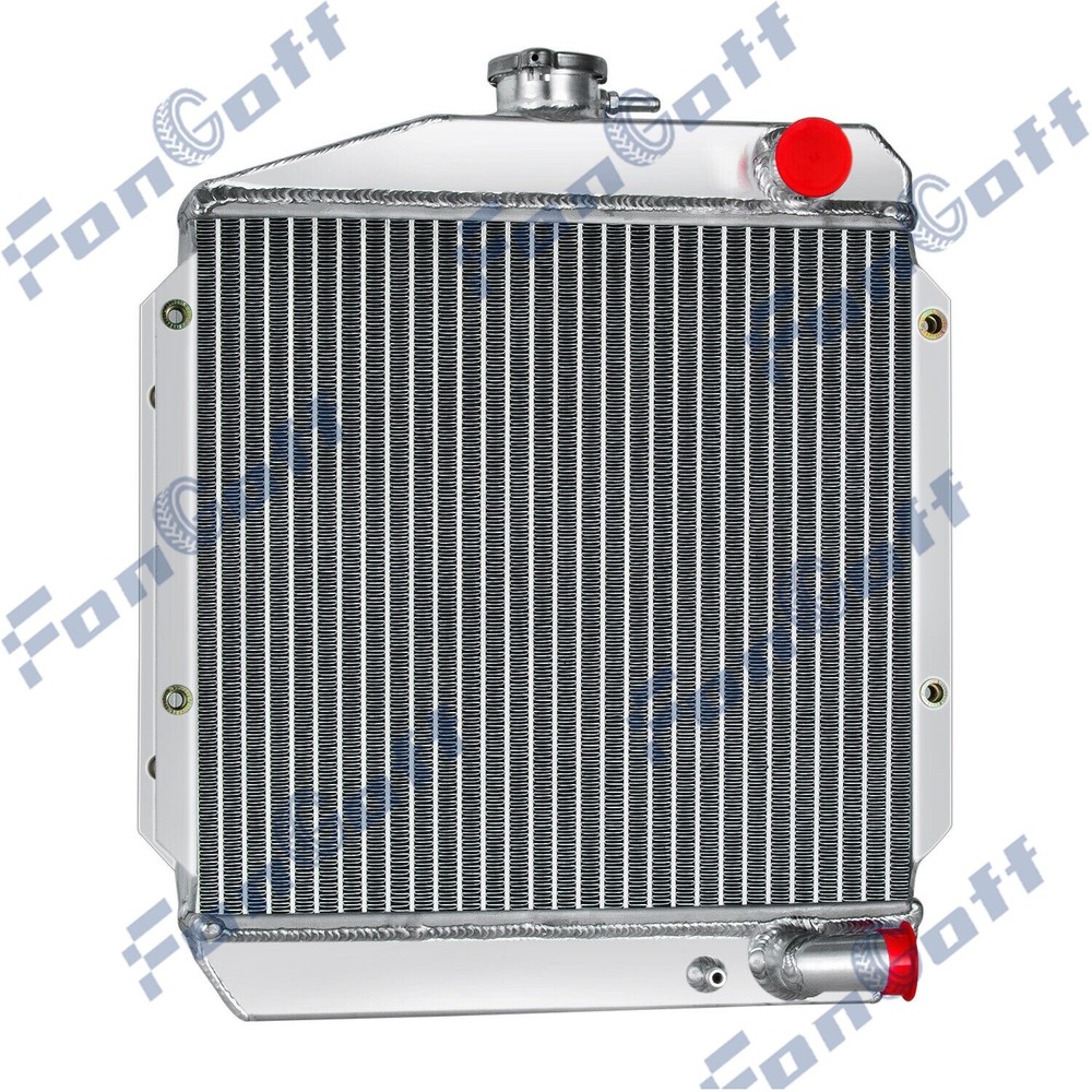 Aluminum 3 Row Radiator For Yanmar 3TNE74 Tractor Diesel 119621-44500 Fongoff#