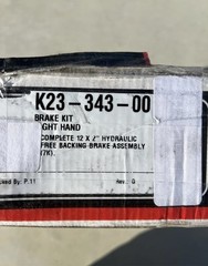 Dexter Trailer Hydraulic Brake Assembly 12 inch x 2 inch Right Hand