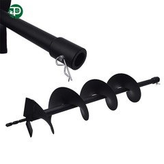 6 inch Earth Drill Bits For Gas Powered Post Fence Hole Digger Cast Steel