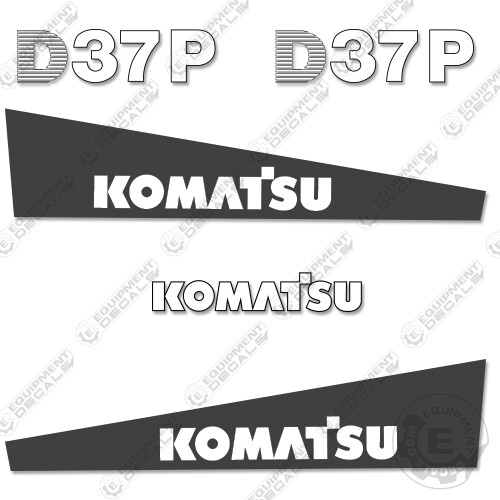 Fits Komatsu D37P-5 Decal Kit Dozer Sticker Replacements – 7 YEAR VINYL!