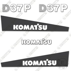Fits Komatsu D37P-5 Decal Kit Dozer Sticker Replacements – 7 YEAR VINYL!