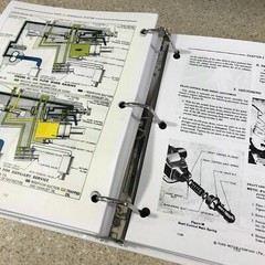 4500 Ford Tractor Technical Service Shop Repair Manual HUGE 948pgs COLOR charts