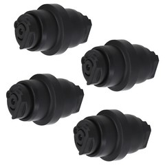 4 x Bottom Roller for John Deere 26G 27C 30G Mini Excavator Track 9237937 Black