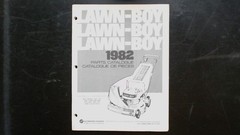 Lawn-Boy 1982 Parts Catalogue 400697 1982 Lawn Mower Manual