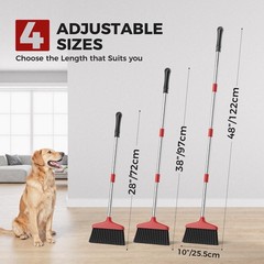 Indoor Outdoor Broom Heavy Duty Floor Sweeper for Kitchen Garage Patio, New, USA