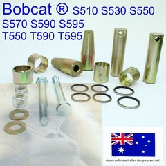 fits Bobcat Bobtach Pivot Pin Bush Bucket End Kit 7135590 6730997 6577954 S570