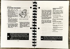 Case 1190 Tractor Operators Manual Owners Maintenance Adjustments