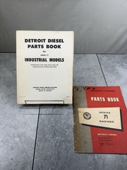 GM Series 71 Engines Detroit Diesel Parts Book Catalog General Motors OEM *Read*