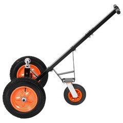 1200lbs Trailer Dolly 18 and 22 in Adjustable Height 2 in Ball 15.2 in Tires